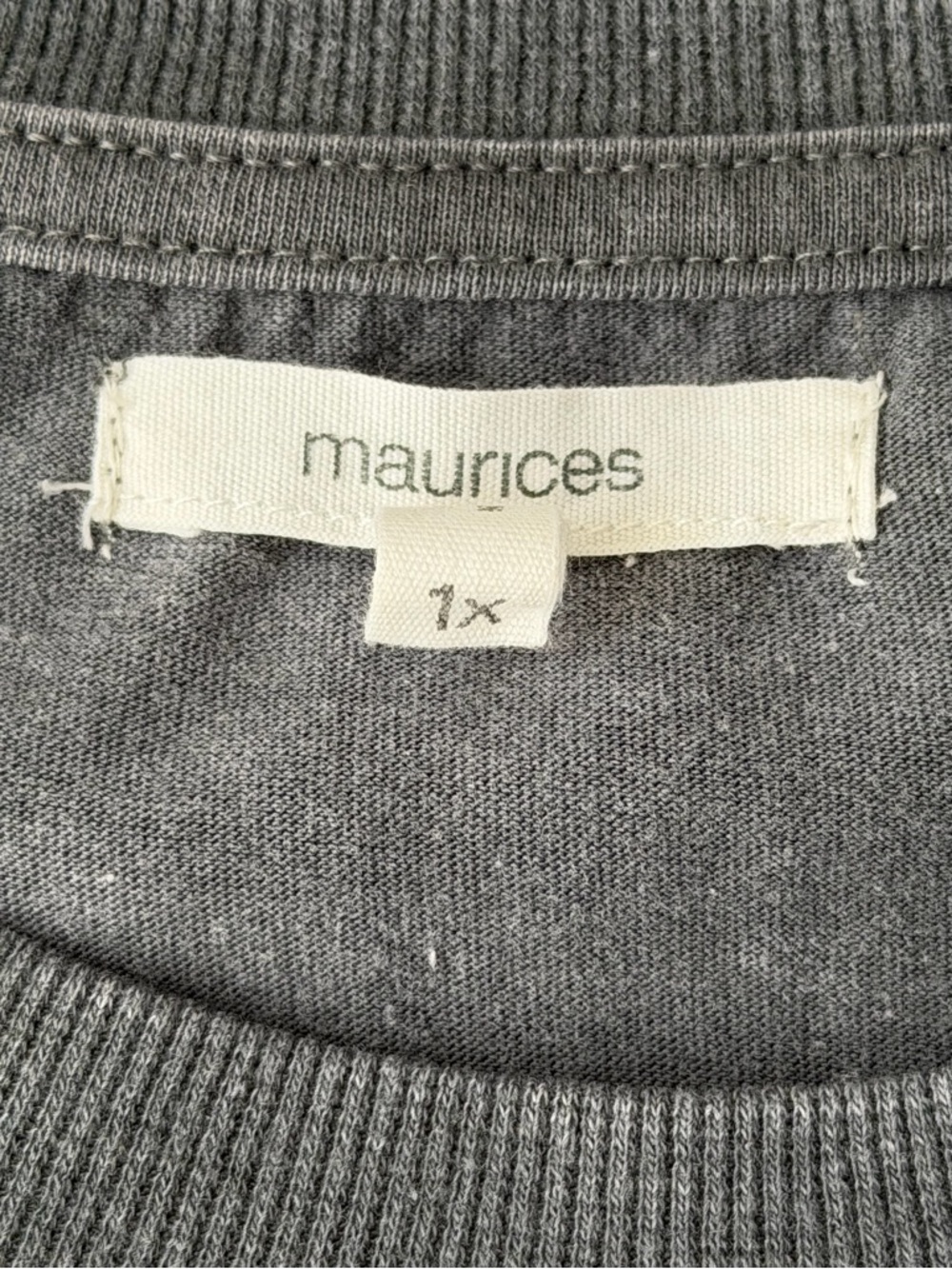 Maurices Nashville Graphic Tee 1X Vintage Wash Western Country Oversized - Picture 9 of 11